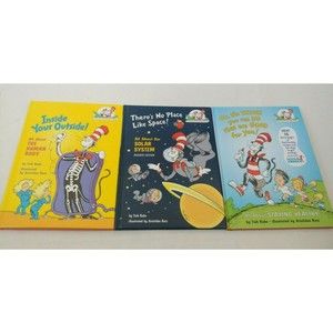 Dr Suess Book Lot Hardcover Inside Outside Place Like Space Things Good For You